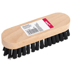 Щётка для обуви/<wbr/>одежды, щетина 2,7 см средней жесткости, деревянная колодка 4,7&times;16,2&times;4,2 см, YORK, 660