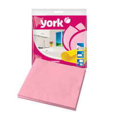Салфетки ВИСКОЗНЫЕ универсальные, 35х35 см, КОМПЛЕКТ 5 шт., 85 г/м2, YORK, 20020