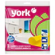 Салфетки ВИСКОЗНЫЕ универсальные, 35х35 см, КОМПЛЕКТ 5 шт., 85 г/м2, YORK, 20020