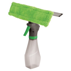 Окномойка &laquo;3 в 1&raquo;: насадка из микрофибры, сгон, рукоятка-флакон с распылителем, 26&times;25,5&times;10 см, YORK, 84040