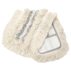 Насадка МОП плоская 42&times;10 см из хлопка, плотный ворс, для швабры &laquo;Natural&raquo;, YORK, 81680