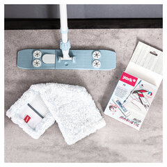 Швабра КОМПЛЕКТ черенок 85-145 см + флаундер + насадка МОП (608413) ТИП К, YORK &laquo;Magnetic&raquo;, 8169