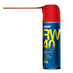 Смазка универсальная RW-40 (аналог WD-40) 450 мл, аэрозоль с распылителем, RUNWAY RW604