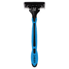 Бритвы одноразовые КОМПЛЕКТ 5 шт. LASER SPORT 3 (аналог Gillette Blue 3), три лезвия
