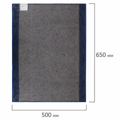 Коврик дезинфекционный (Дезковрик &laquo;ЭКО&raquo;) 50&times;65 см, толщина 3 см, серый