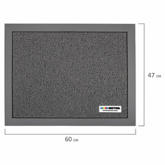 Коврик дезинфекционный (Дезковрик &laquo;ХАССП-Контроль&raquo;) 47&times;60 см, толщина 1,8 см, серый