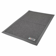 Коврик дезинфекционный двойной (Дезковрик &laquo;ХАССП-Контроль&raquo;) 65&times;95 см, толщина 1,8 см, серый