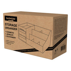 Органайзер для хранения косметики, канцтоваров, мелочей, EXTRA, 28,5&times;17,8*12,5 см, DASWERK (ДАСВЕРК), 608471