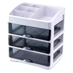 Органайзер для хранения косметики, канцтоваров, мелочей ТРЕХУРОВНЕВЫЙ 31,5&times;27,7&times;21 см, DASWERK (ДАСВЕРК), 608474