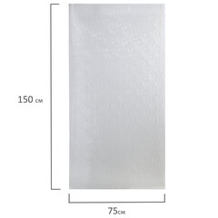 Пленка на окно самоклеящаяся статическая БЕЗ КЛЕЯ солнцезащитная 75&times;150 см &laquo;Карбон&raquo; DASWERK (ДАСВЕРК), 608581