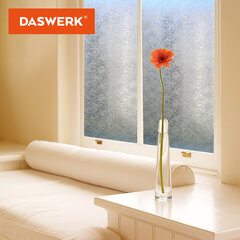 Пленка на окно самоклеящаяся статическая БЕЗ КЛЕЯ солнцезащитная 75&times;150 см &laquo;Дуб&raquo; DASWERK (ДАСВЕРК), 608587