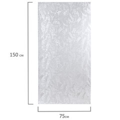 Пленка на окно самоклеящаяся статическая БЕЗ КЛЕЯ солнцезащитная 75&times;150 см &laquo;Пух&raquo; DASWERK (ДАСВЕРК), 608590