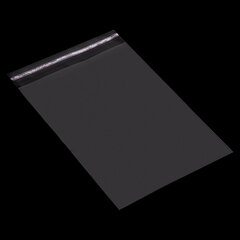 Пакет БОПП с клеевым клапаном, КОМПЛЕКТ 100 шт., 30&times;40+4 см, толщина 30 мкм, с усиленным швом