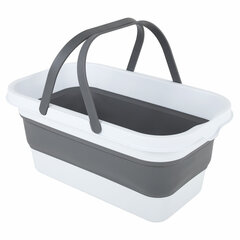 Таз складной силиконовый 16 литров со складными ручками 47&times;28 см для дома и дачи, LAIMA Home, 608671