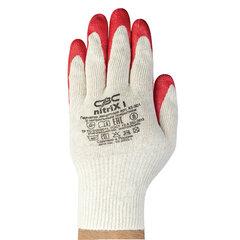 Перчатки х/<wbr/>б НИТРИКС маслобензостойкие 1пара, 13 класс, 34-36г размер 8, покрытие &mdash; облив вспененный НИТРИЛ, повышенная износостойкость, СВС