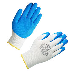 Перчатки х/<wbr/>б НИТРИКС 2 маслобензостойкие 1 пара, 13 класс, 48-51 г размер 9, покрытие &mdash; облив вспененный РЕЛЬЕФНЫЙ НИТРИЛ, прочные, СВС