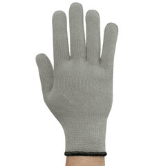 Перчатки акриловые РУБИФРОСТ ЗИМНИЕ 1 пара, 10 класс, 50-56 г, размер 9, ПВХ ТОЧКА, утепленные с начесом внутри, СВС