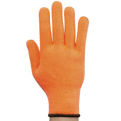 Перчатки акриловые РУБИФРОСТ ЗИМНИЕ 1 пара, 10 класс, 50-56 г, размер 9, ПВХ ТОЧКА, утепленные с начесом внутри, СВС