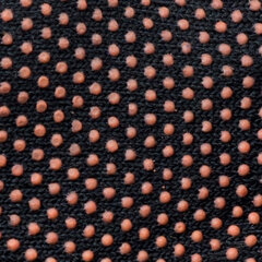 Перчатки хлопок + полиэфир УТЕПЛЕННЫЕ МАХРА, 1 пара, 10 класс, 72-75 г, размер 8, ПВХ ТОЧКА, утепленные с начесом внутри, СВС