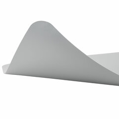 Коврик защитный напольный BRABIX, полипропилен, 90&times;120 см, серый, толщина 1,2 мм, 608709