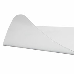 Коврик защитный напольный BRABIX, поликарбонат, 90&times;120 см, глянец, толщина 0,8 мм, рулон в коробе, 608711