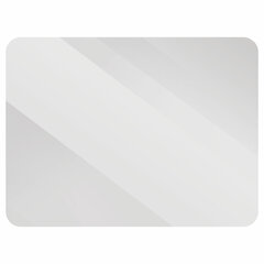 Коврик защитный напольный BRABIX, поликарбонат, 90&times;120 см, глянец, толщина 0,8 мм, рулон в коробе, 608711