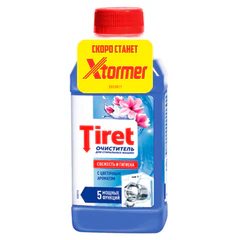 Очиститель для стиральных машин от накипи, грязи и запаха TIRET 250 мл "Цветочный"