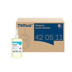 Картридж с жидким мылом одноразовый Tellus/<wbr/>TORK (Система S1) Advanced, 1 л, мягкое, 420511