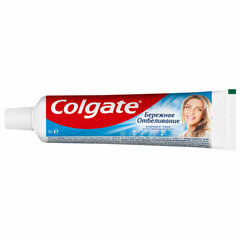 Зубная паста 50 мл COLGATE "Бережное отбеливание", с фторидом и кальцием