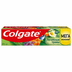Зубная паста 150 мл COLGATE "Лечебные травы", отбеливающа, сфторидом и кальцием