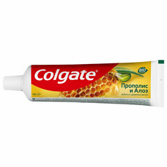 Зубная паста 100 мл COLGATE "Прополис и алоэ", забота о деснах, с фторидом и кальцием