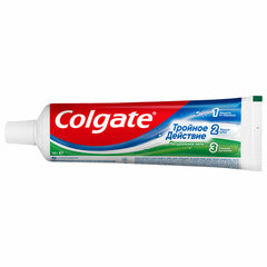 Зубная паста 100 мл COLGATE "Натуральная мята", тройное действие, с фторидом