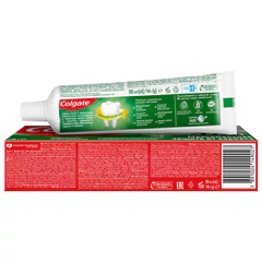 Зубная паста 100 мл COLGATE "Двойная мята", защита от кариеса, с фторидом и кальцием