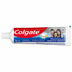 Зубная паста 100 мл COLGATE "Свежая мята", защита от кариеса, с фторидом и кальцием