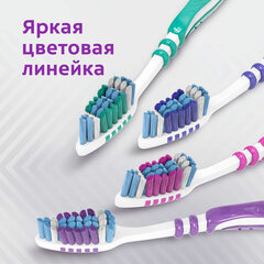 Зубная щетка НАБОР (2+1) COLGATE &laquo;Зиг заг&raquo;, средней жесткости