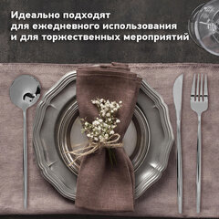 Набор столовых приборов UNIQUE 24 шт., 6 персон, серебристый, нержавеющая сталь, DASWERK (ДАСВЕРК), 609072