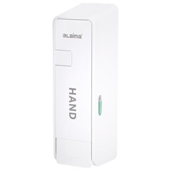 Дозатор для жидкого мыла LAIMA ULTRA, НАЛИВНОЙ, 0,38 л, белый, ABS-пластик, 609106