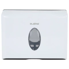 Диспенсер для полотенец бытовой LAIMA HOME (Система H2), Z-сложения, белый, ABS, 609108