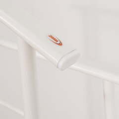 Вешалка-стойка костюмная &laquo;Стиль-3&raquo;, 1080&times;470&times;350 мм, металл, белая