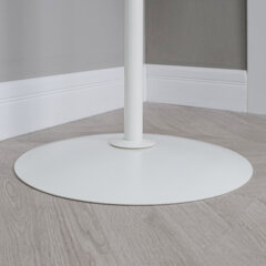 Вешалка-стойка &laquo;Дерево&raquo;, 1,81 м, диск 37,5 см, 15 крючков, металл, белая