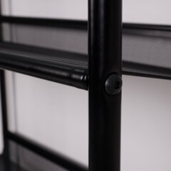 Полка для обуви &laquo;Женева-23&raquo;, 645&times;270&times;600 мм, 3 полки, металл, чёрная