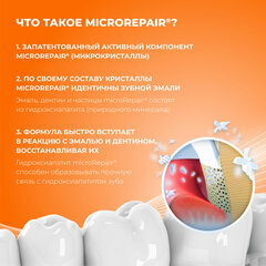 Зубная паста детская 50 мл BIOREPAIR &laquo;Персик&raquo;, ИТАЛИЯ
