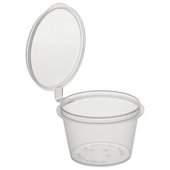 Соусник одноразовый 30 мл, Стандарт, с верхней крышкой, прозрачный, ВЗЛП