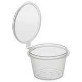 Соусник одноразовый 30 мл, Стандарт, с верхней крышкой, прозрачный, ВЗЛП