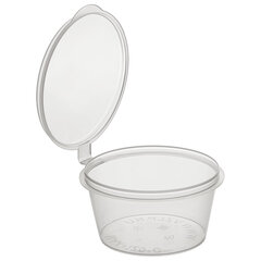 Соусник одноразовый 50 мл, Стандарт, с верхней крышкой, прозрачный, ВЗЛП