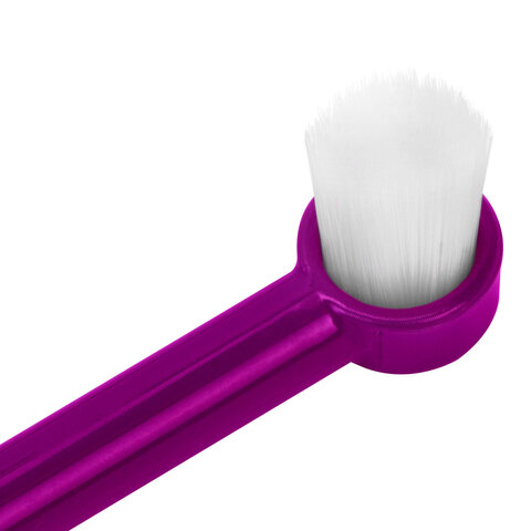 Зубная щетка монопучковая, для ухода за брекетами, для детей, КОМПЛЕКТ 2 шт., LAIMA DENT, 609321