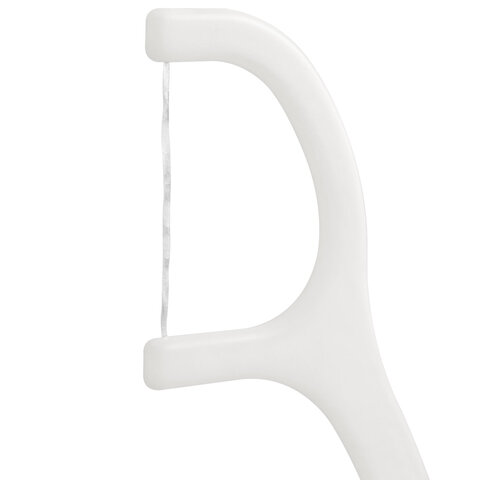 Зубочистки-флоссеры с зубной нитью "150 шт. + 5 шт. в подарок!", зиплок-пакет, LAIMA DENT, 609402