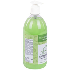 Мыло-крем жидкое 1 л, ЗОЛОТОЙ ИДЕАЛ &laquo;Груша и миндаль&raquo;, дозатор, 609426