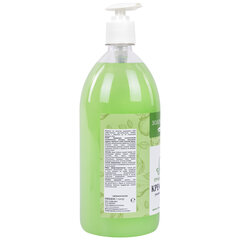 Мыло-крем жидкое 1 л, ЗОЛОТОЙ ИДЕАЛ &laquo;Груша и миндаль&raquo;, дозатор, 609426