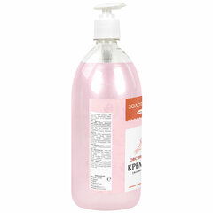 Мыло-крем жидкое 1 л, ЗОЛОТОЙ ИДЕАЛ &laquo;Овсяное молочко&raquo;, дозатор, 609429